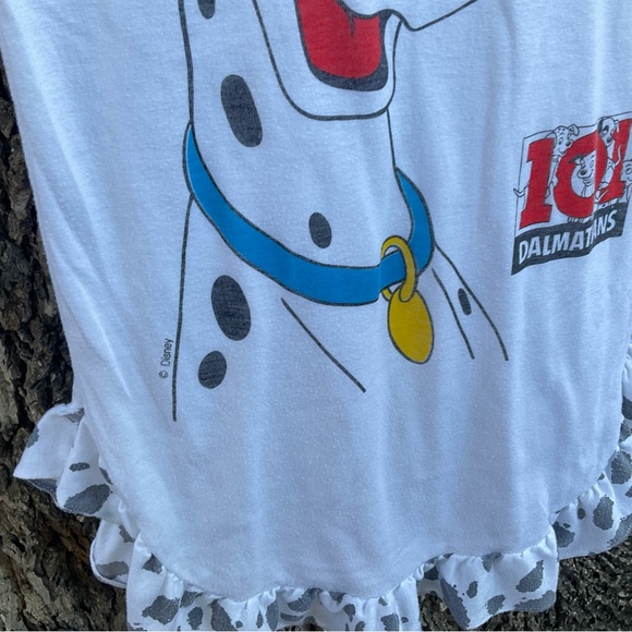 Vintage 80s 101 Dalmatians Nightgown Pajama Dress Size 3 - Picture 3 of 7
